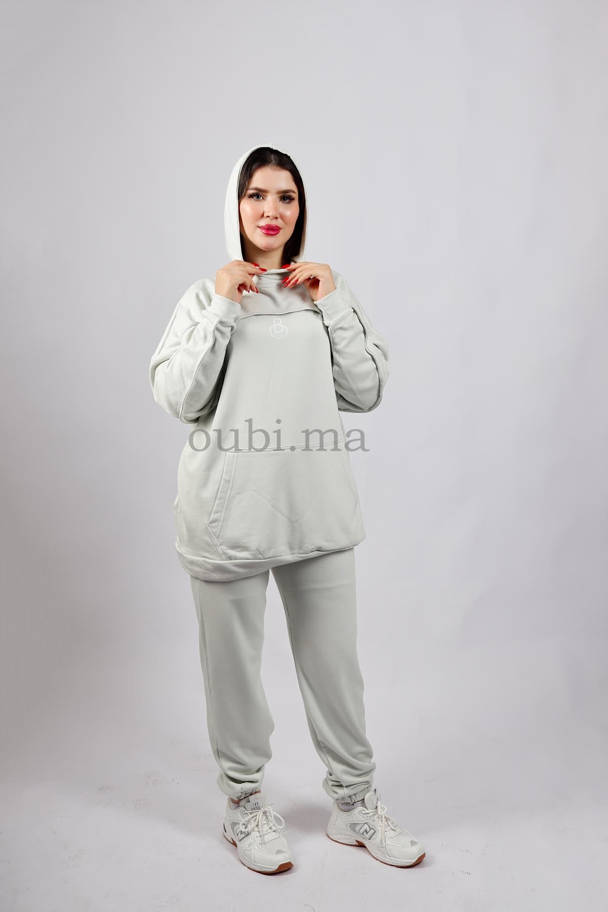 ENSEMBLE Hoodie + jogging (Noir)