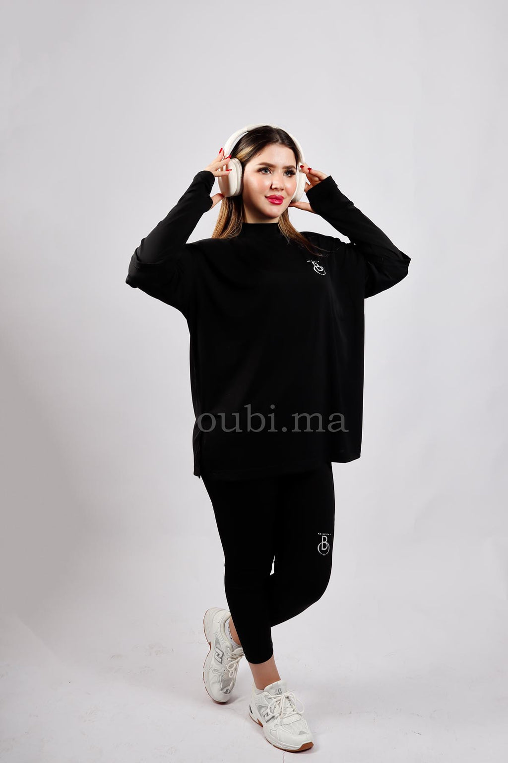 ENSEMBLE - Tshirt et Legging (NOIR)