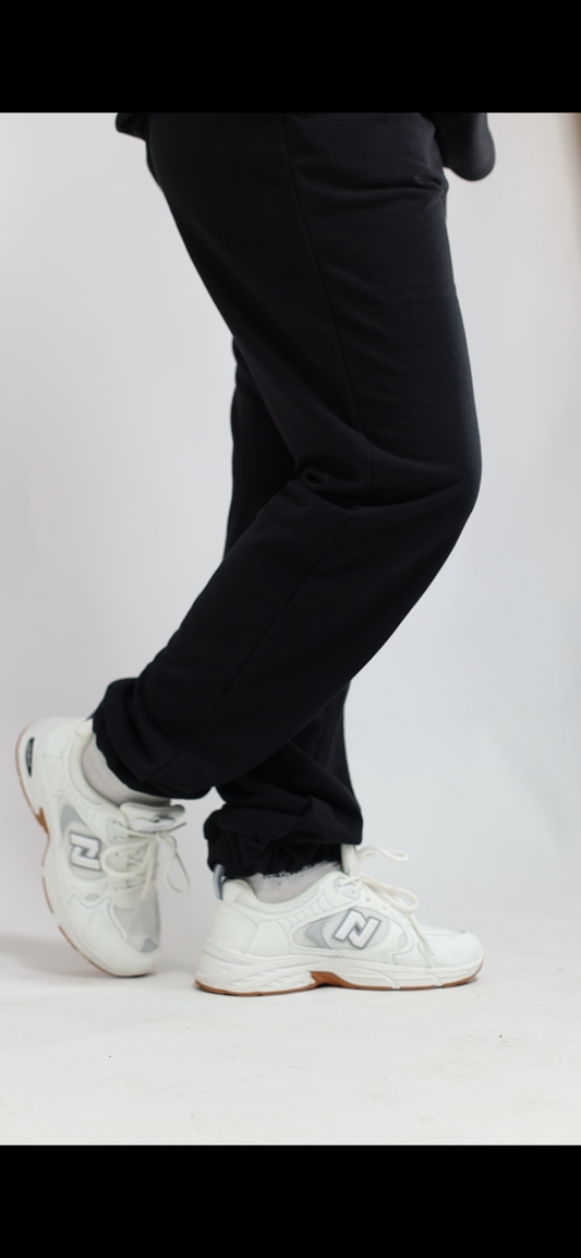 Jogger sport noir femme voilée - vue 1 - Oubi
