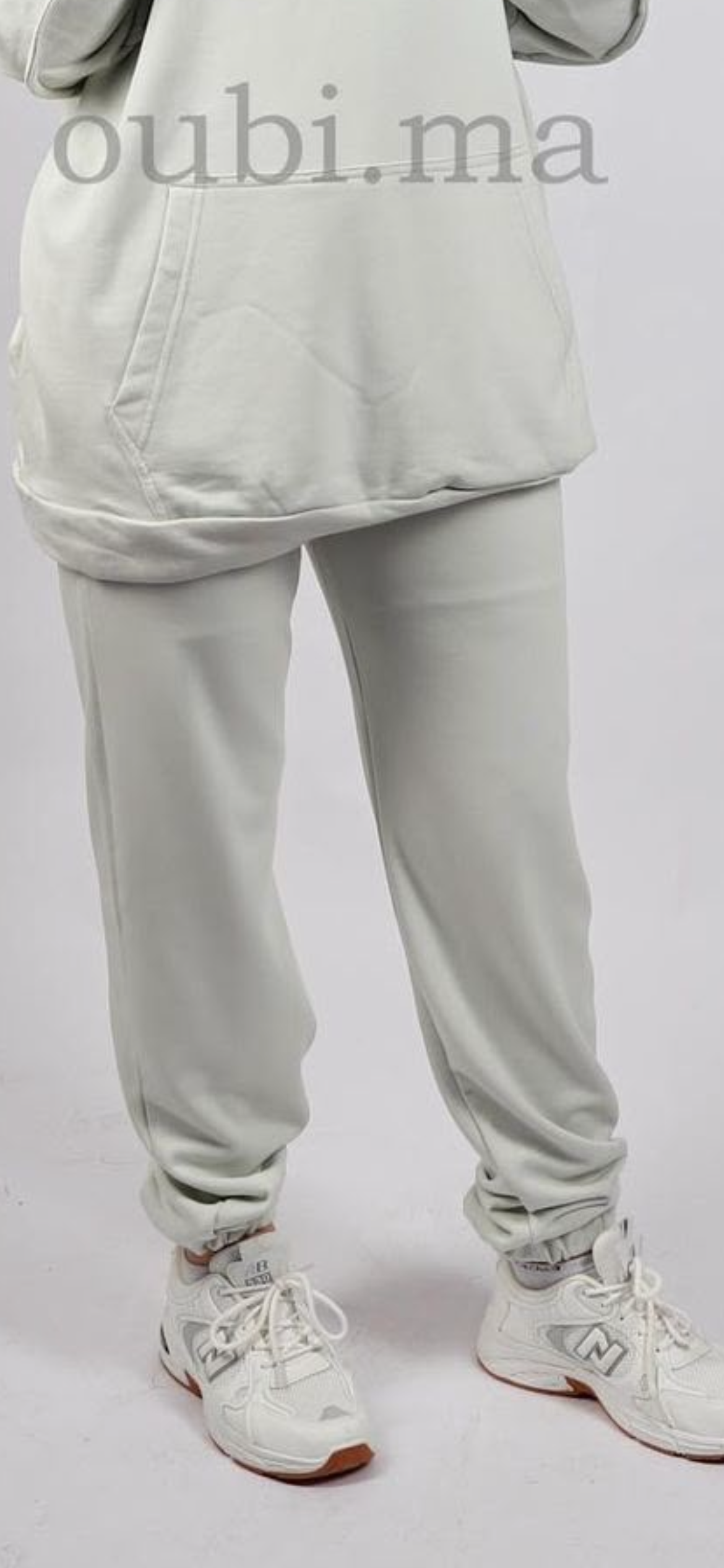 Jogger sport vert clair femme voilée - vue 1 - Oubi